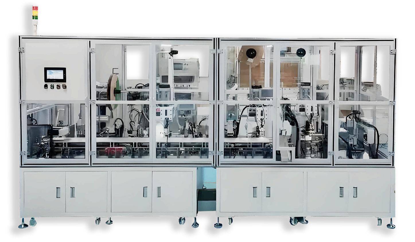 Automated Assembly Line for Car Lens Cases