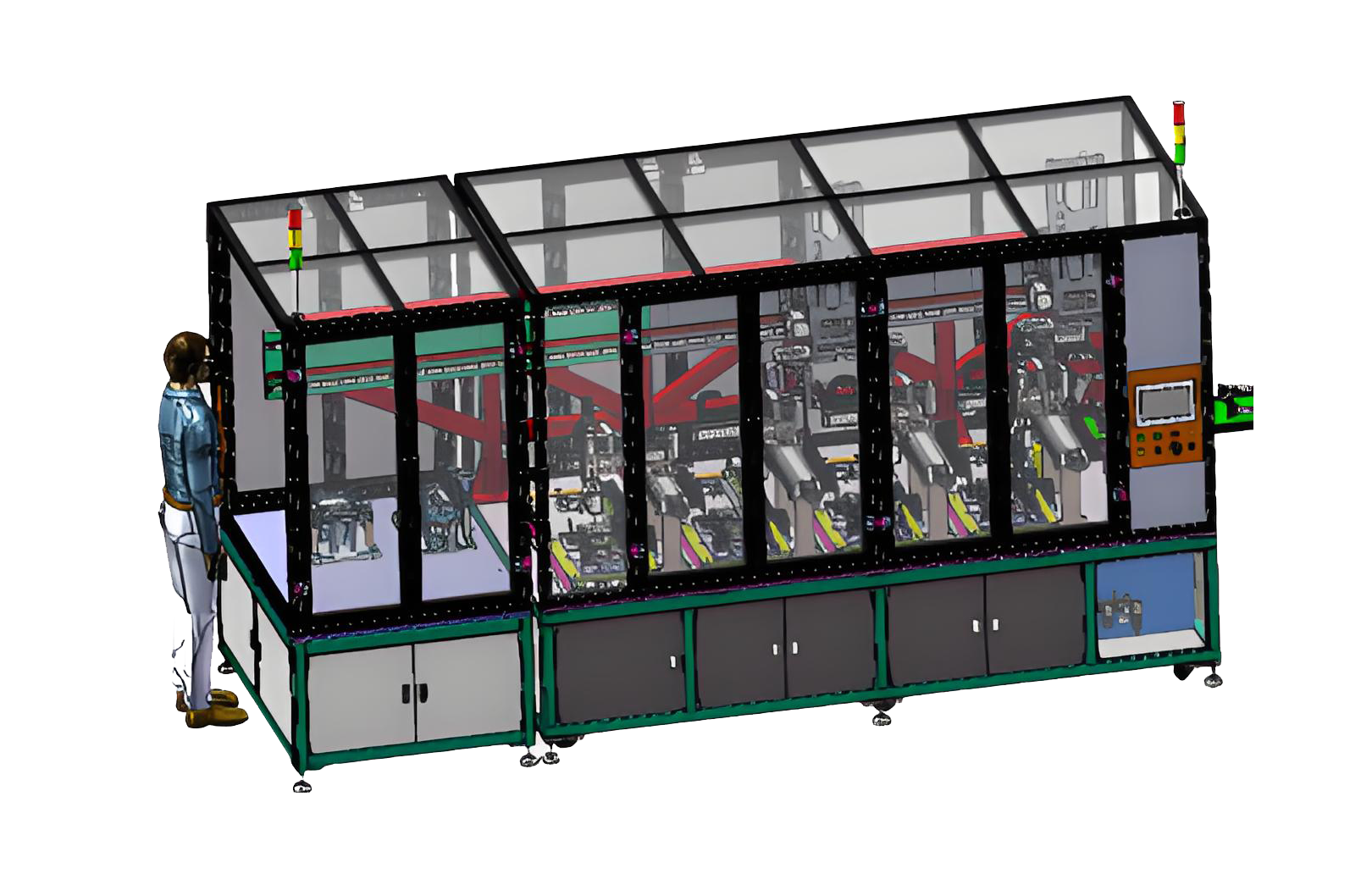Position Accuracy Detection and Flatness Line-Scan Detection Equipment