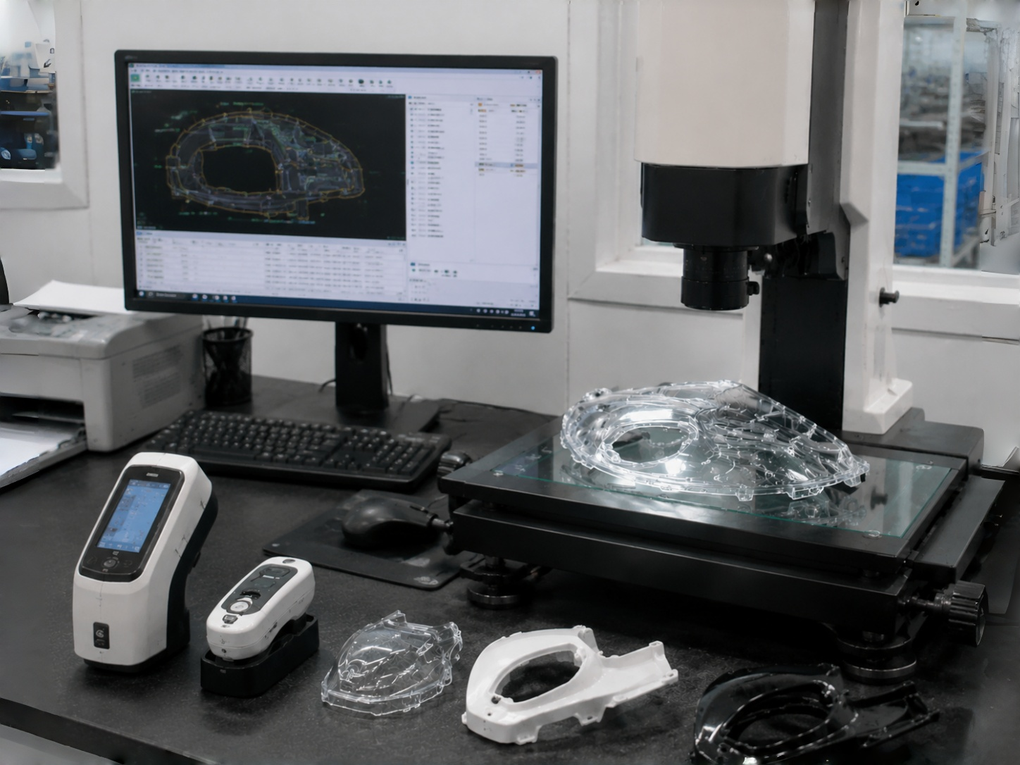 Plastic Part Appearance & Dimensional Inspection