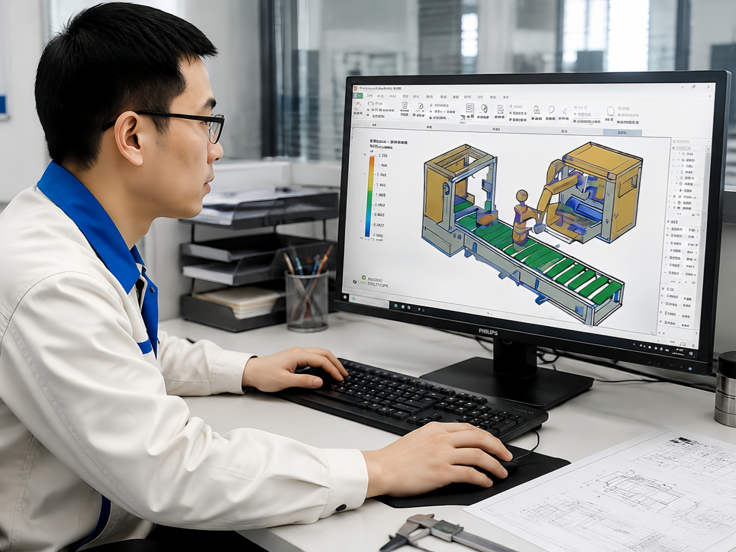 签约合同与设备3D确认